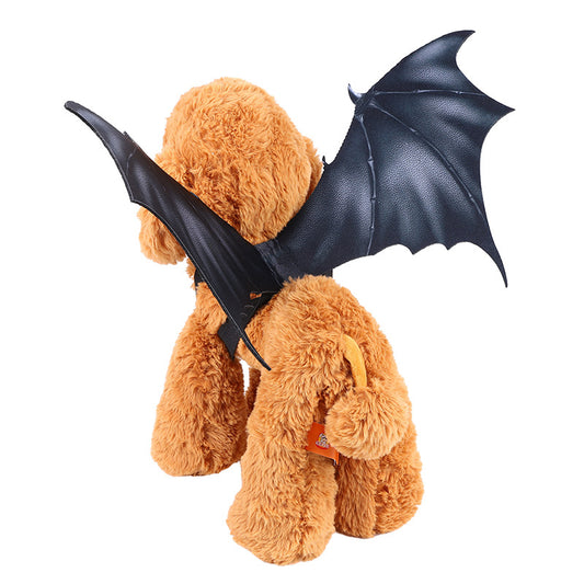 Halloween Pet Bat Wings Costume | Adjustable Cat & Dog Bat Wing Harness