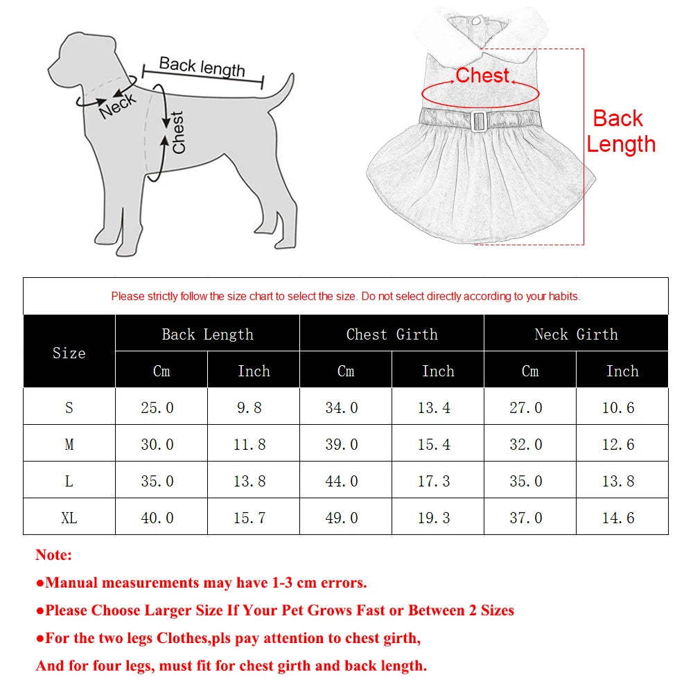 Pet Cat Christmas Dress Cute Santa Claus Outfits for Small Medium Cats Dogs Skirt Festival Dress Up