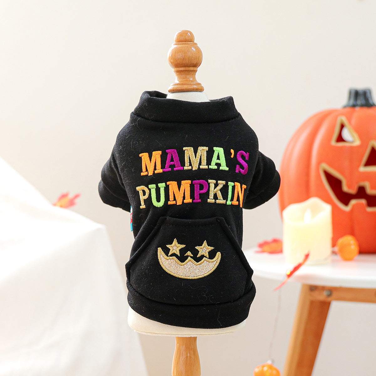 Halloween Pet Sweatshirt ? ?Good Witch? Cozy Pullover for Cats & Dogs