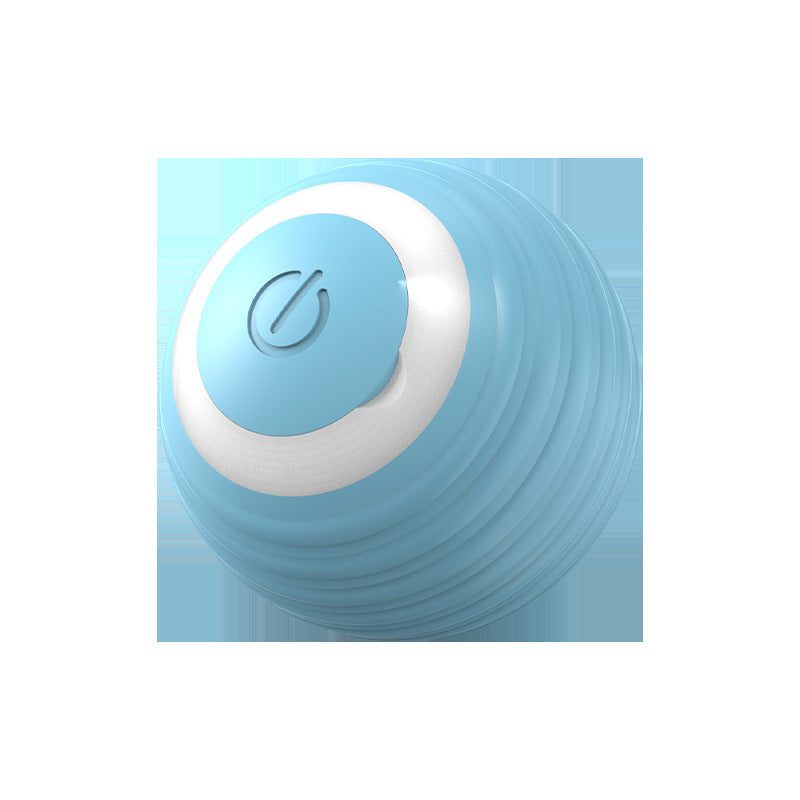 Automatic Smart Cat Teasing Ball ? LED Light Interactive Electric Toy | USB Rechargeable Motion Ball for Indoor Cats