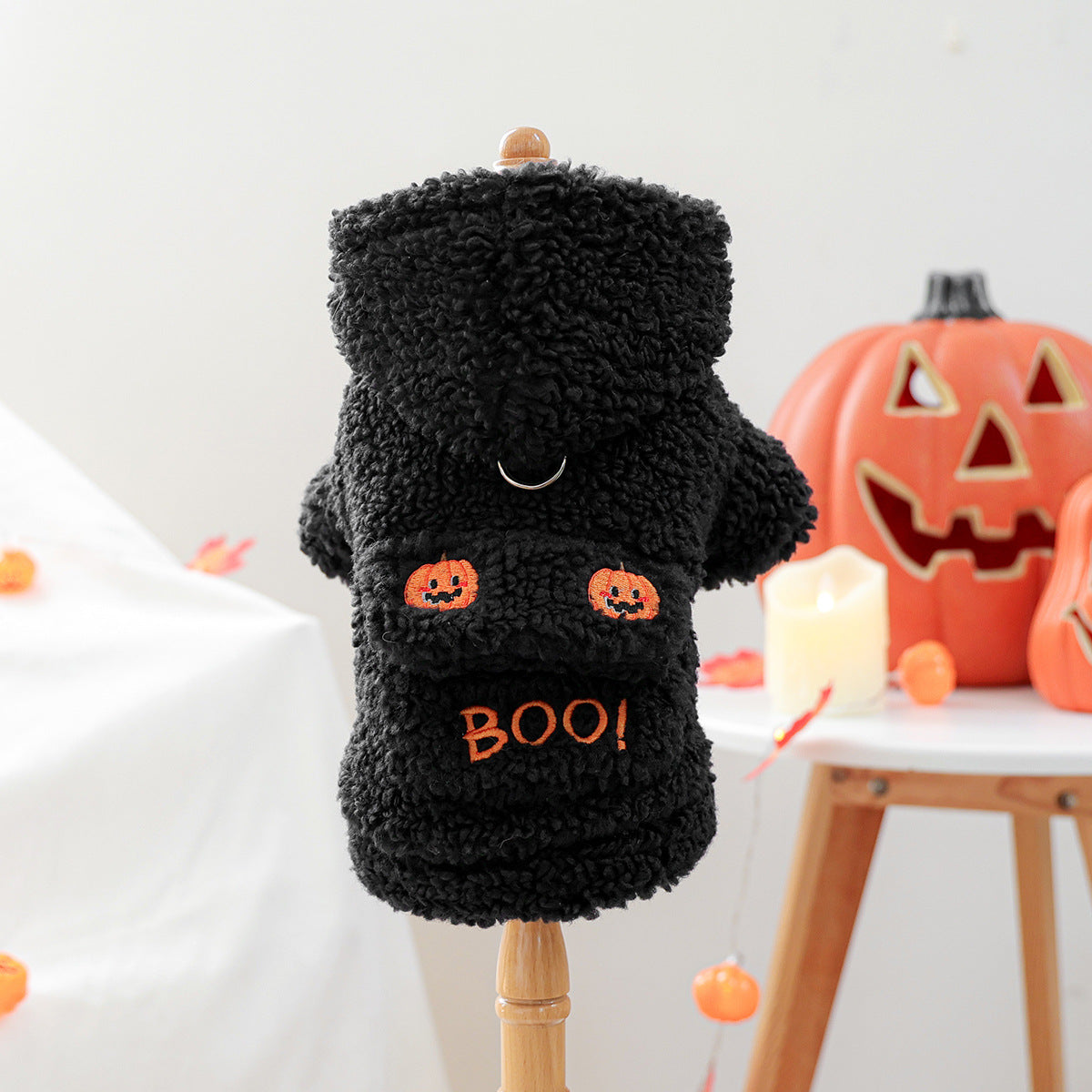Halloween Pet Sweatshirt ? ?Good Witch? Cozy Pullover for Cats & Dogs
