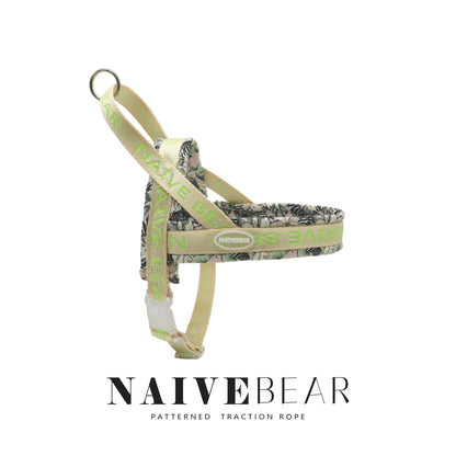 Lightweight No-Pull Dog Harness - Adjustable Saddle with Reflective Design for Small & Medium Dogs