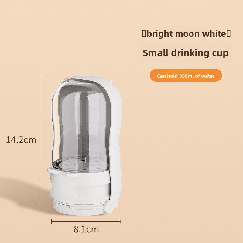Foldable Portable Dog Water Bottle with Light ? Leakproof Travel Pet Cup for Outdoor Walks, Hiking & Camping