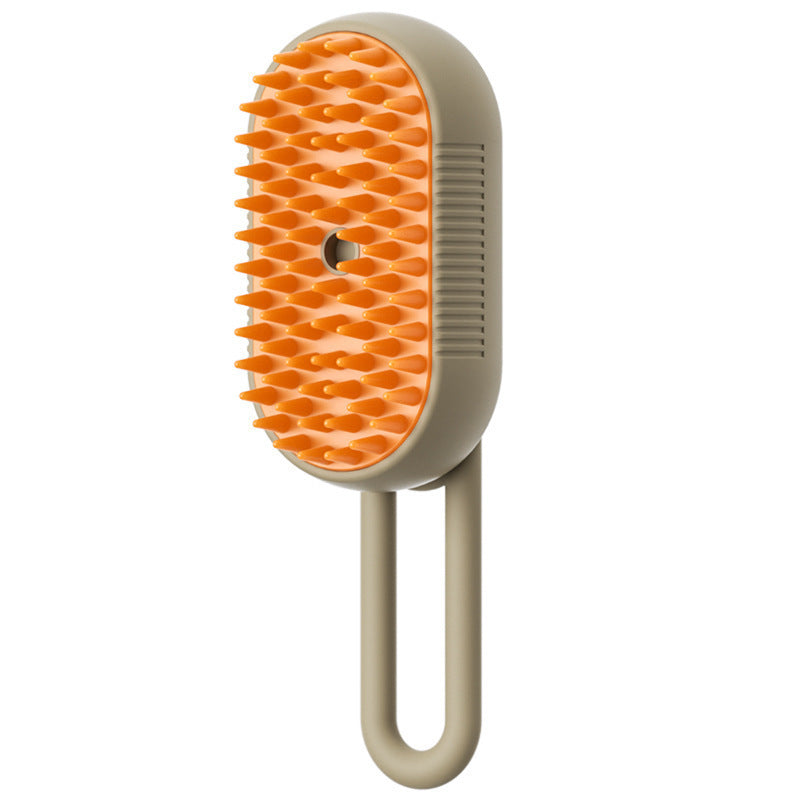 Pet Bath & Massage Brush ? Soft Silicone Grooming Scrubber for Dogs & Cats