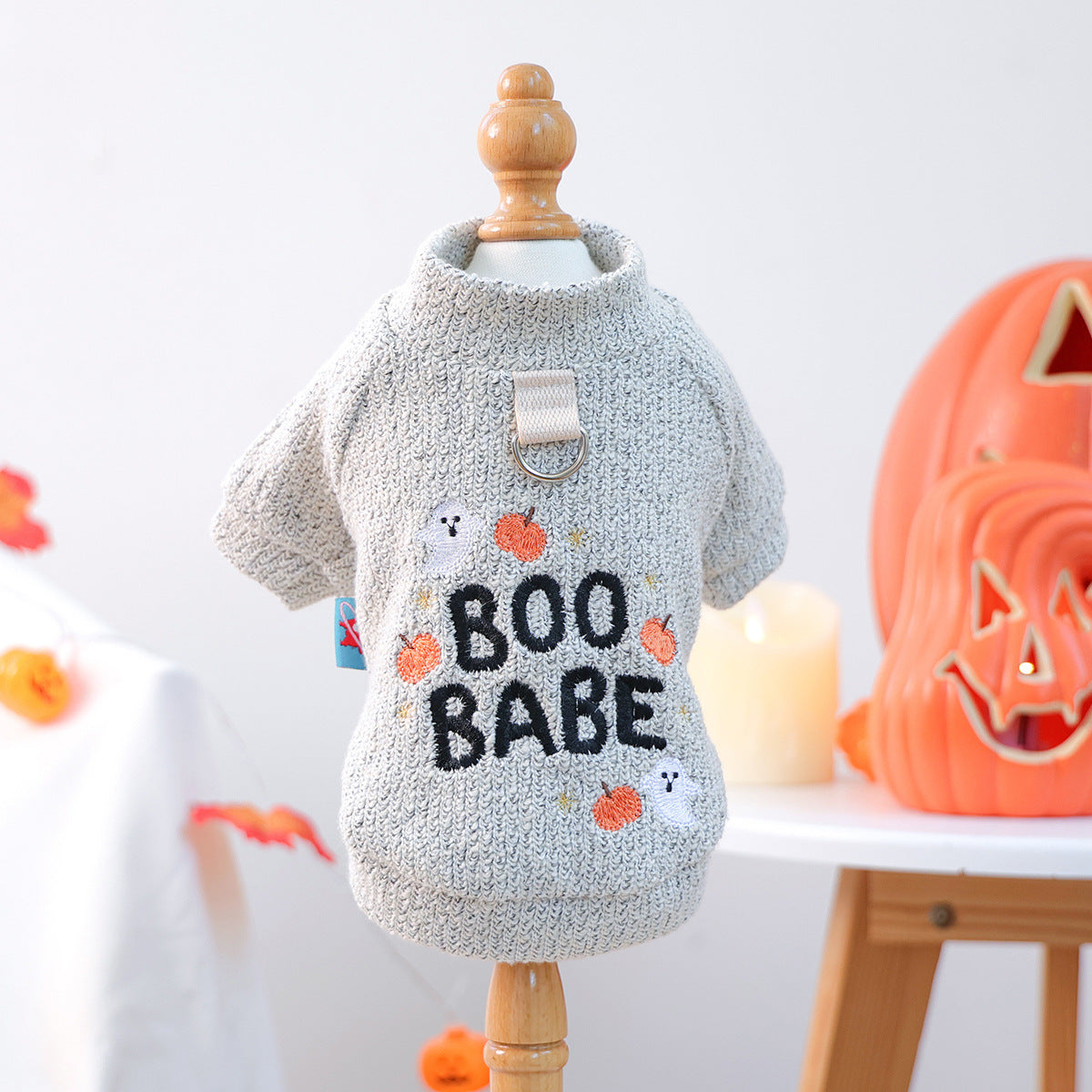 Halloween Pet Sweatshirt ? ?Good Witch? Cozy Pullover for Cats & Dogs