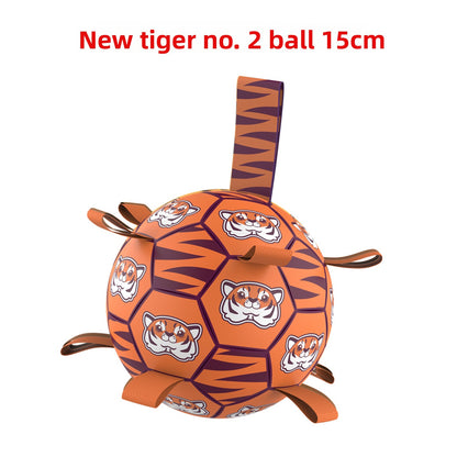 Durable Dog Training Ball - Lightweight PU Toy for Outdoor Play, Exercise & Interactive Fun