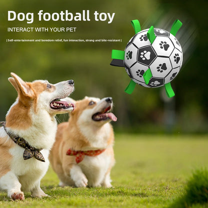 Durable Dog Training Ball - Lightweight PU Toy for Outdoor Play, Exercise & Interactive Fun