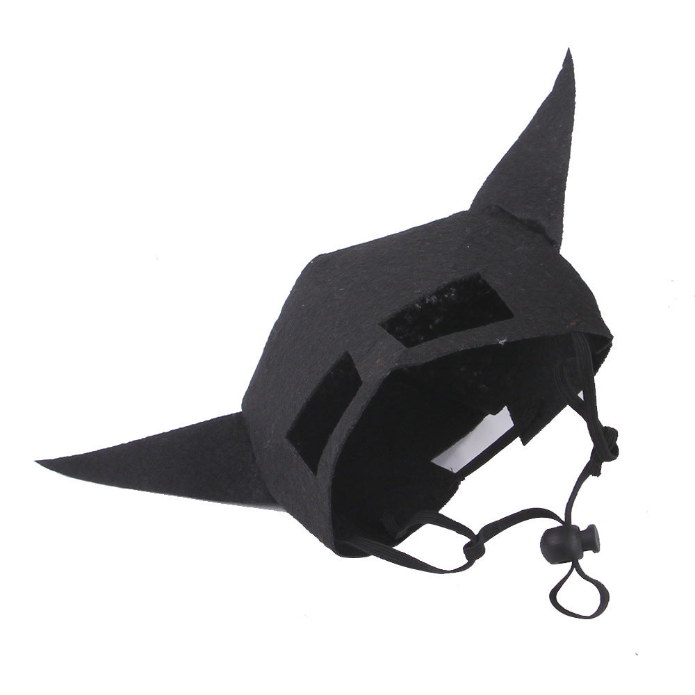 Pet Halloween Costume with Bat Wings | Adjustable Cat & Dog Bat Outfit