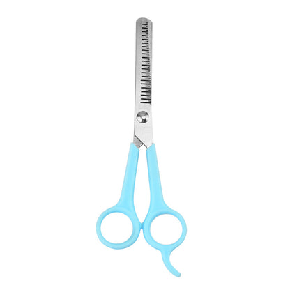 Stainless Steel Pet Hair Thinning & Trimming Scissors - Grooming Shears for Dogs and Cats