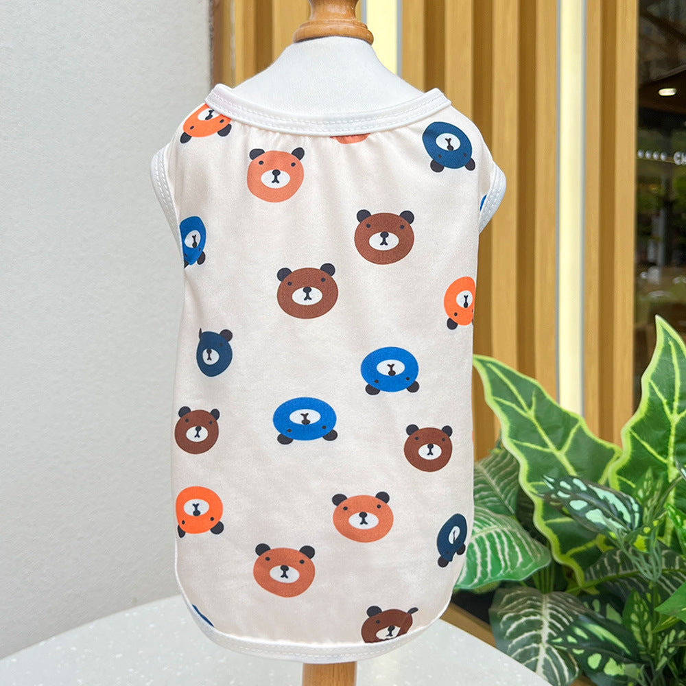 Pet Sports Jersey Vest for Dogs & Cats ? Breathable Team Outfit for Small to Large Pets