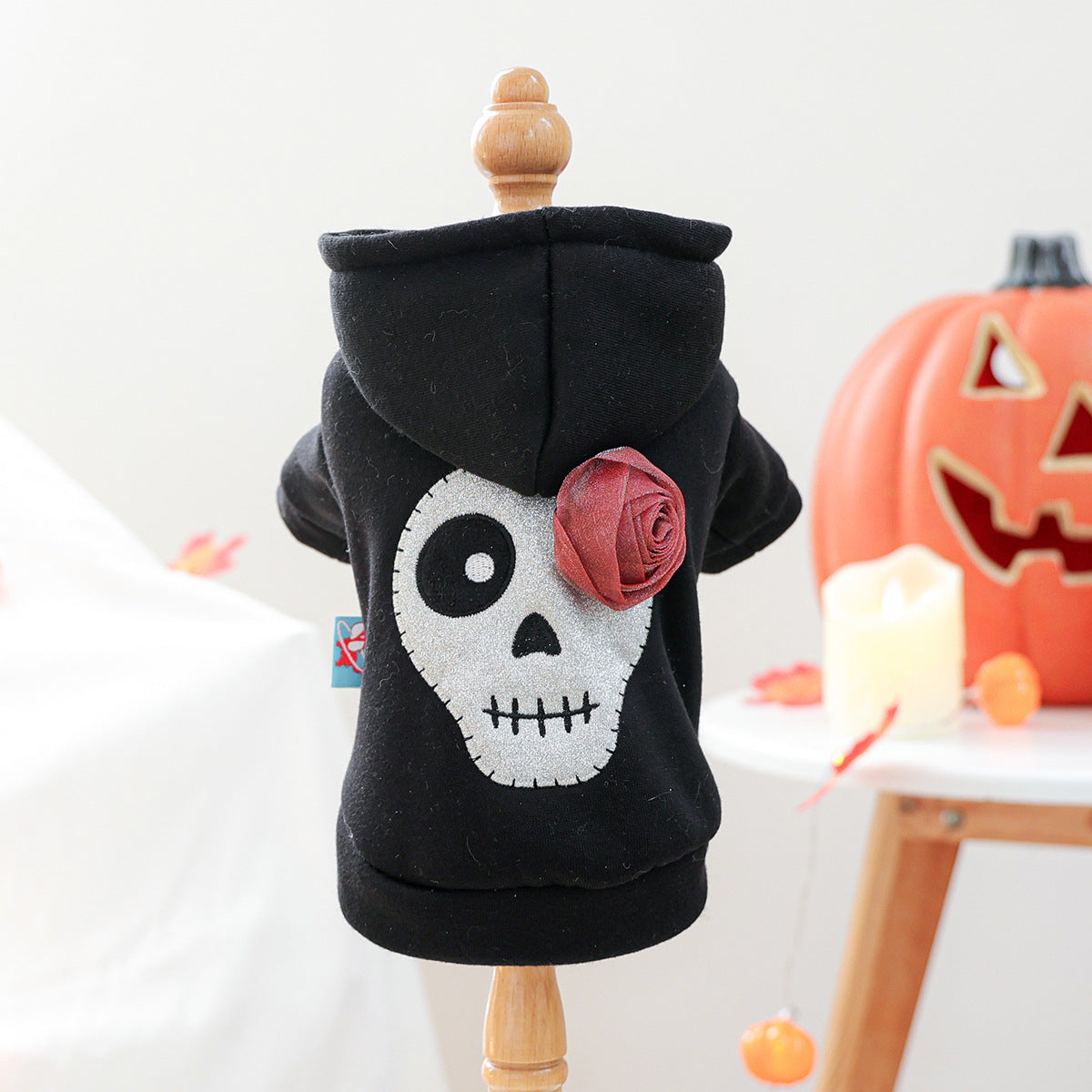 Halloween Pet Sweatshirt ? ?Good Witch? Cozy Pullover for Cats & Dogs