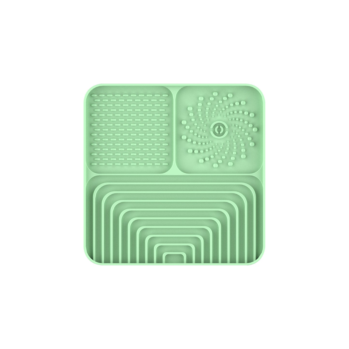 Silicone Pet Lick Mat - Slow Feeder Tray with Suction for Dogs & Cats, Anti-Choking Design