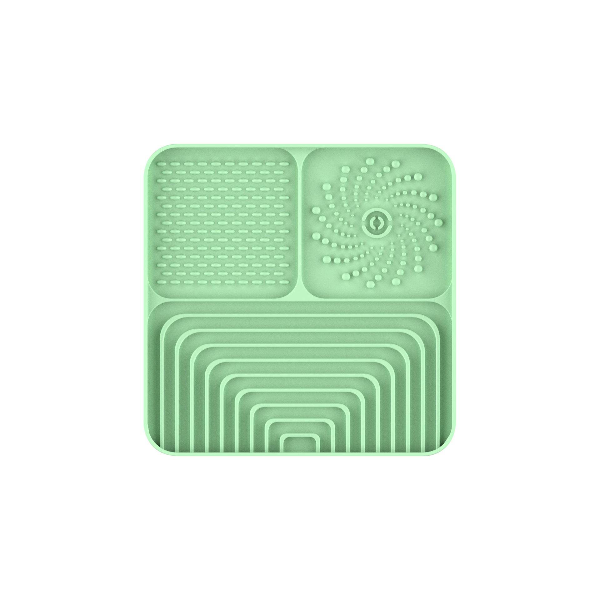 Silicone Pet Lick Mat ? Slow Feeder Tray with Suction for Dogs & Cats, Anti-Choking Design