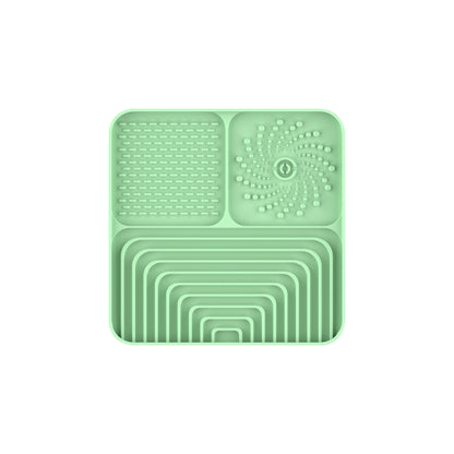 Silicone Pet Lick Mat - Slow Feeder Tray with Suction for Dogs & Cats, Anti-Choking Design
