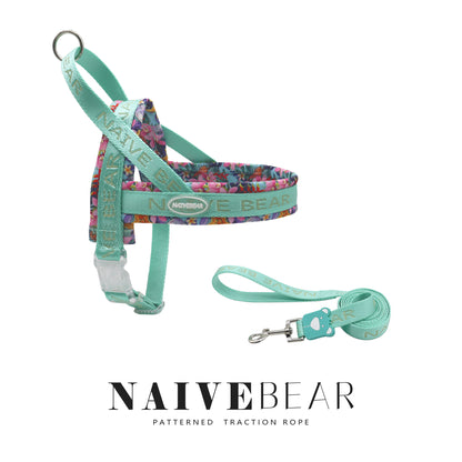 Lightweight No-Pull Dog Harness - Adjustable Saddle with Reflective Design for Small & Medium Dogs