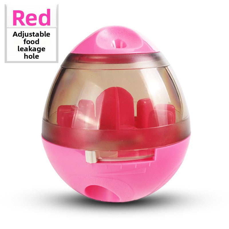 Interactive Pet Tumbler Treat Dispenser Toy ? Food Puzzle Feeder for Dogs & Cats