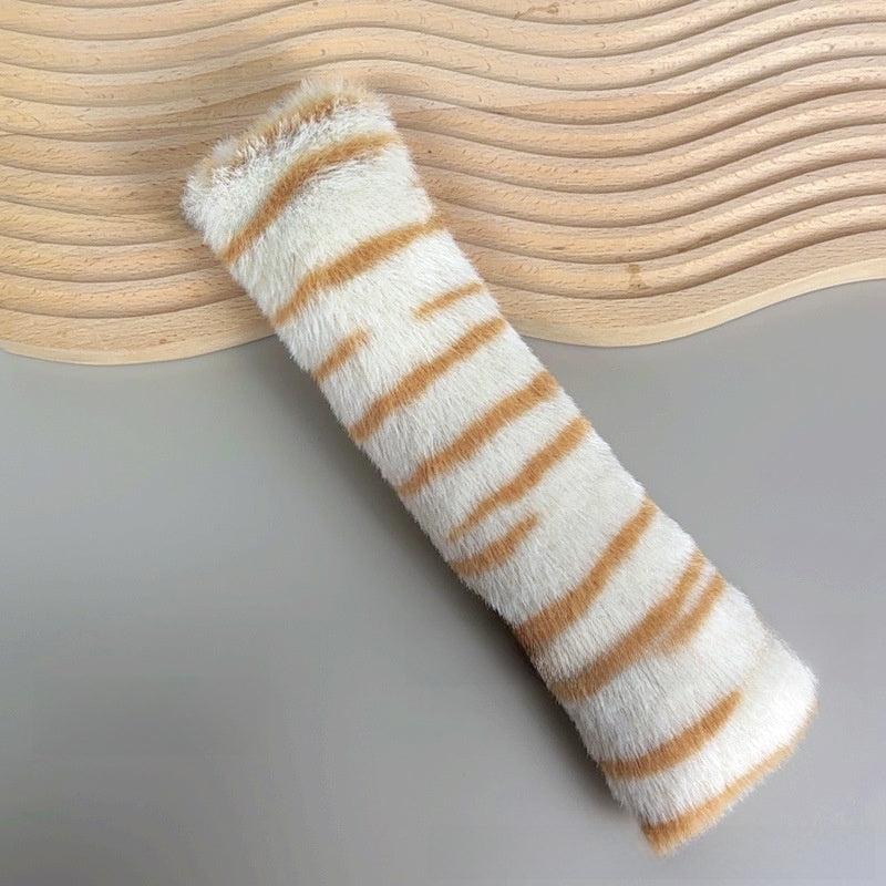 Soft Plush Cat Pillow Toy with Catnip & Crinkle Sound ? Fluffy Rattling Cat Kicker Pillow for Play, Chewing & Stress Relief