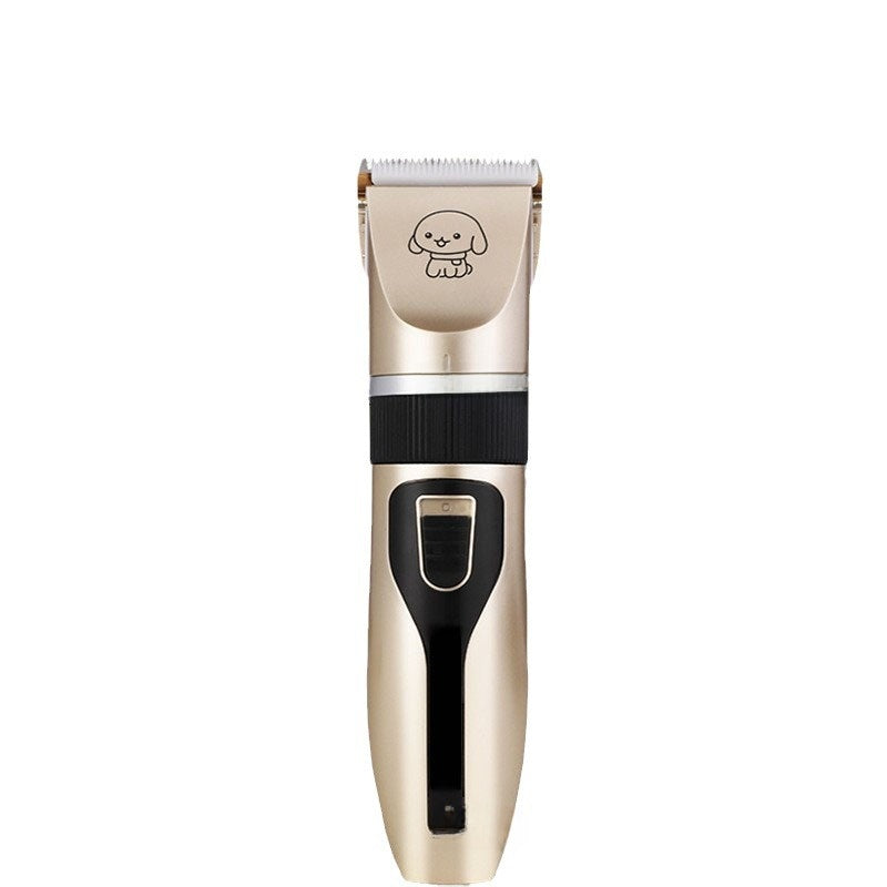 Professional Pet Hair Clipper Set ? Rechargeable Dog & Cat Grooming Kit with Clippers, Scissors, Comb & Nail Trimmer