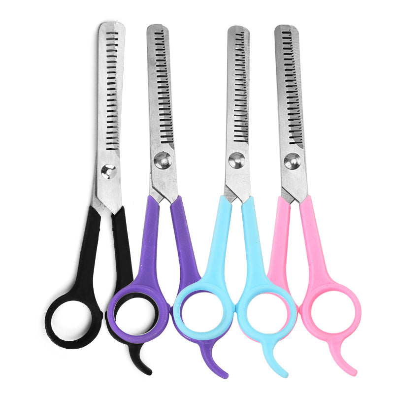 Stainless Steel Pet Hair Thinning & Trimming Scissors ? Professional Grooming Shears for Dogs and Cats