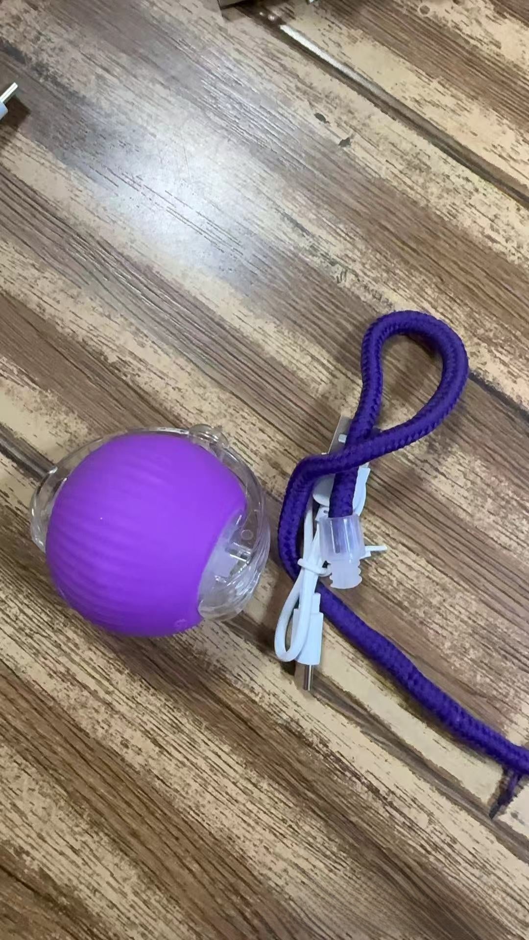 Automatic Smart Cat Teasing Ball ? LED Light Interactive Electric Toy | USB Rechargeable Motion Ball for Indoor Cats