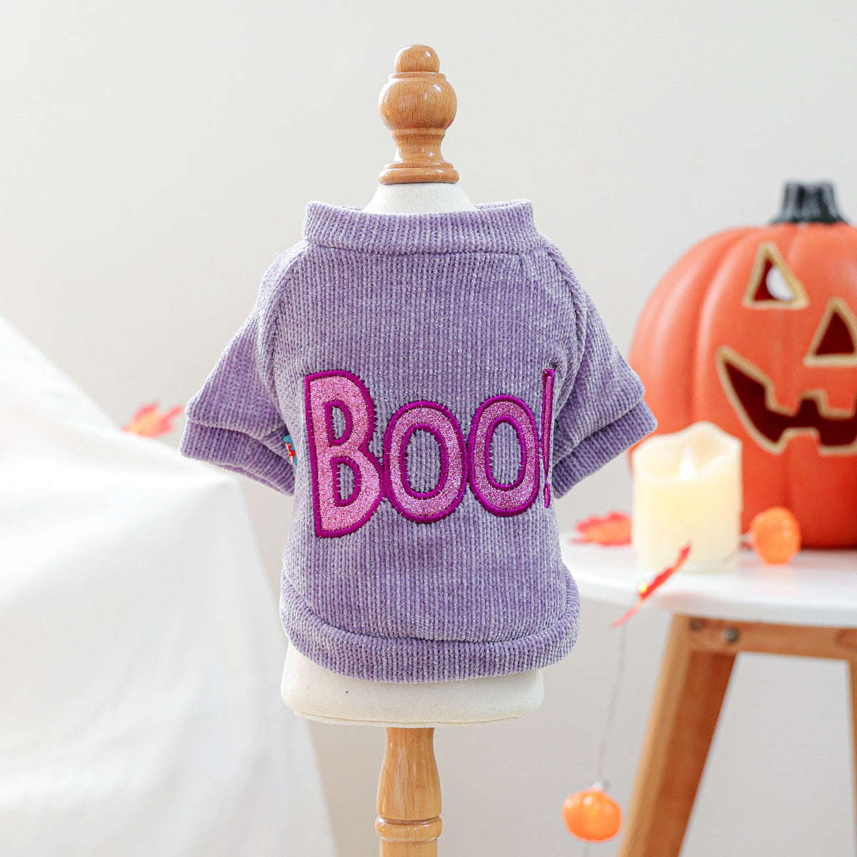 Halloween Pet Sweatshirt ? ?Good Witch? Cozy Pullover for Cats & Dogs