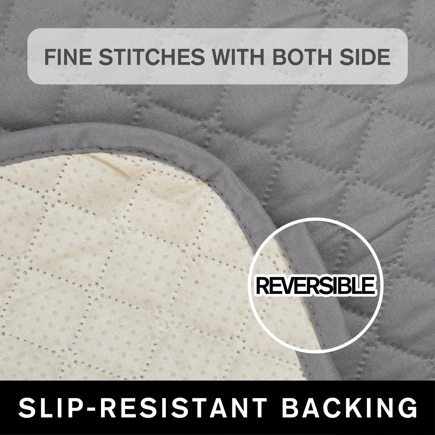 Waterproof Non-Slip Sofa Cover - Quilted Pet Couch Protector for All Seasons