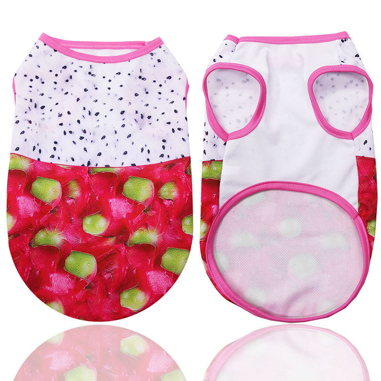 Cute Pet Vest Harness Shirt – Summer Clothes for Small Dogs & Cats
