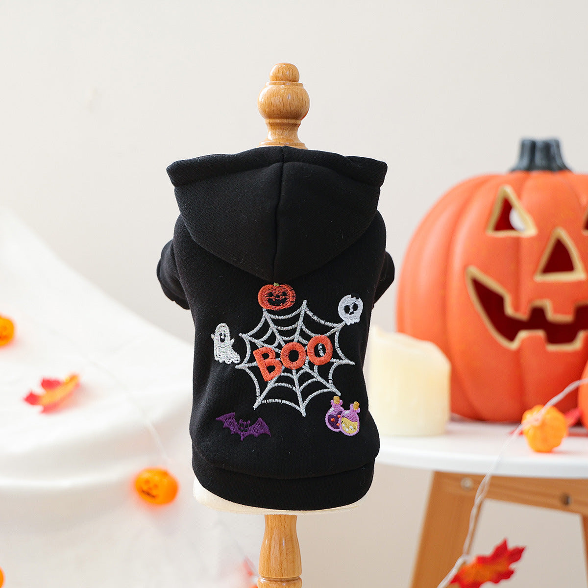 Halloween Pet Sweatshirt ? ?Good Witch? Cozy Pullover for Cats & Dogs