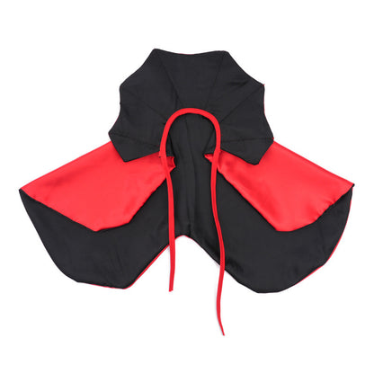 Halloween Pet Wizard Cloak & Hat – Funny Witch Costume for Cats & Small Dogs