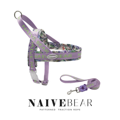 Lightweight No-Pull Dog Harness - Adjustable Saddle with Reflective Design for Small & Medium Dogs