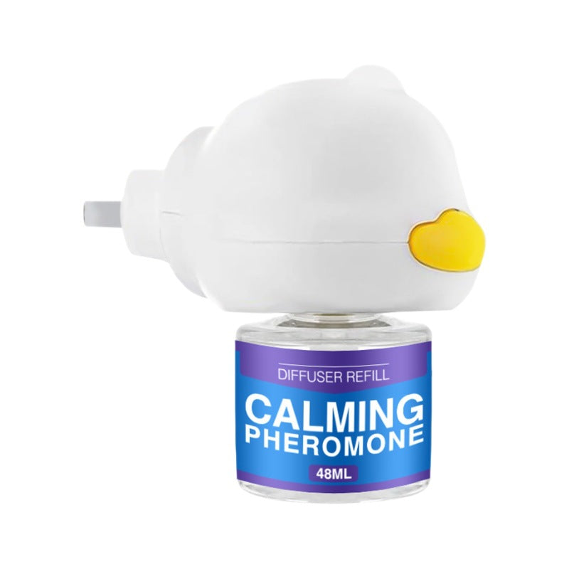Cat Calming Pheromone Diffuser Kit ? Anti-Stress & Anxiety Relief Plug-In for Cats and Dogs with Refill Options