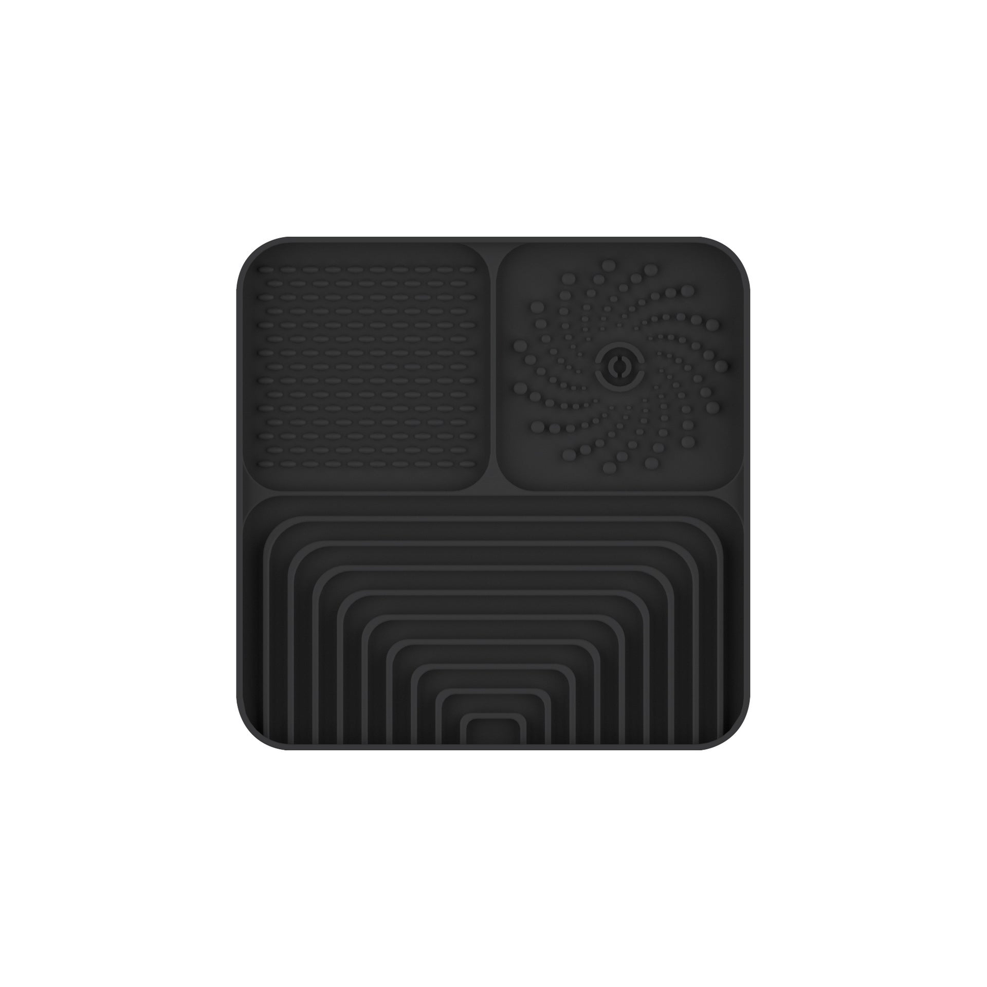 Silicone Pet Lick Mat ? Slow Feeder Tray with Suction for Dogs & Cats, Anti-Choking Design