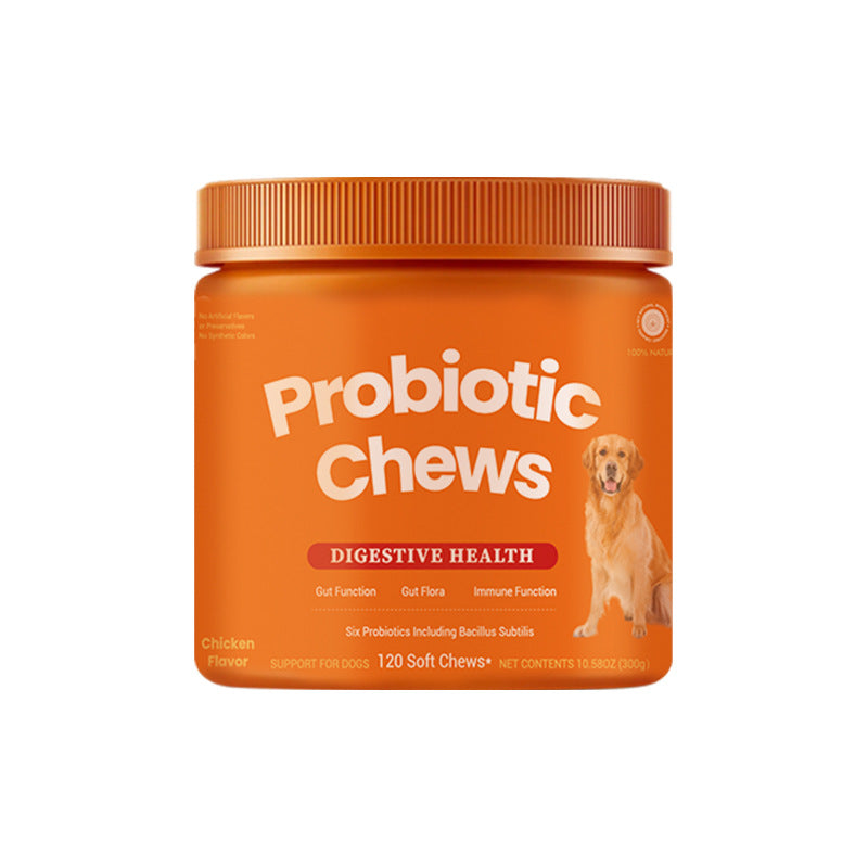 Pet Probiotic Chews for Dogs ? Digestive Health & Immune Support Soft Treats