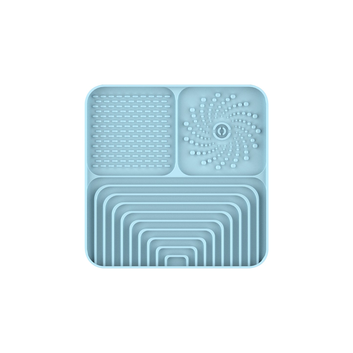 Silicone Pet Lick Mat - Slow Feeder Tray with Suction for Dogs & Cats, Anti-Choking Design