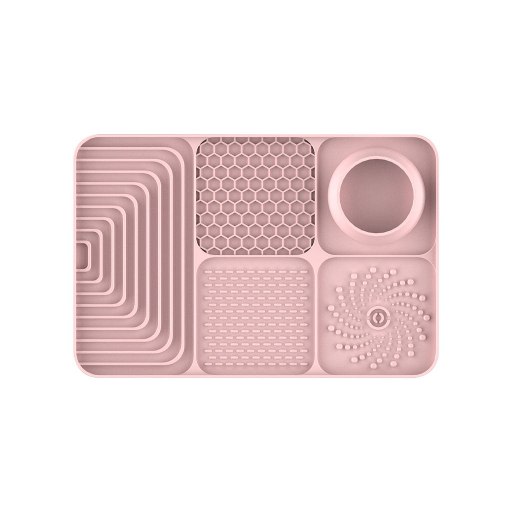Silicone Pet Lick Mat ? Slow Feeder Tray with Suction for Dogs & Cats, Anti-Choking Design