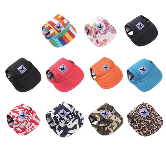 Pet Baseball Cap – Adjustable Sun Hat for Dogs & Cats, Summer Protection