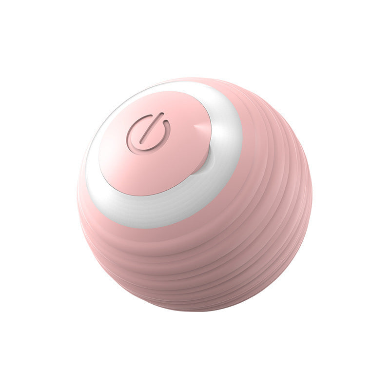 Automatic Smart Cat Teasing Ball ? LED Light Interactive Electric Toy | USB Rechargeable Motion Ball for Indoor Cats
