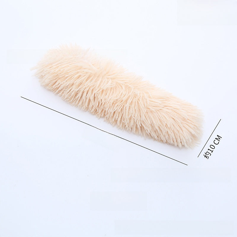 Soft Plush Cat Pillow Toy with Catnip & Crinkle Sound ? Fluffy Rattling Cat Kicker Pillow for Play, Chewing & Stress Relief