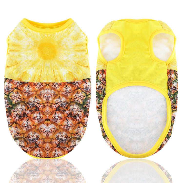 Cute Pet Vest Harness Shirt – Summer Clothes for Small Dogs & Cats