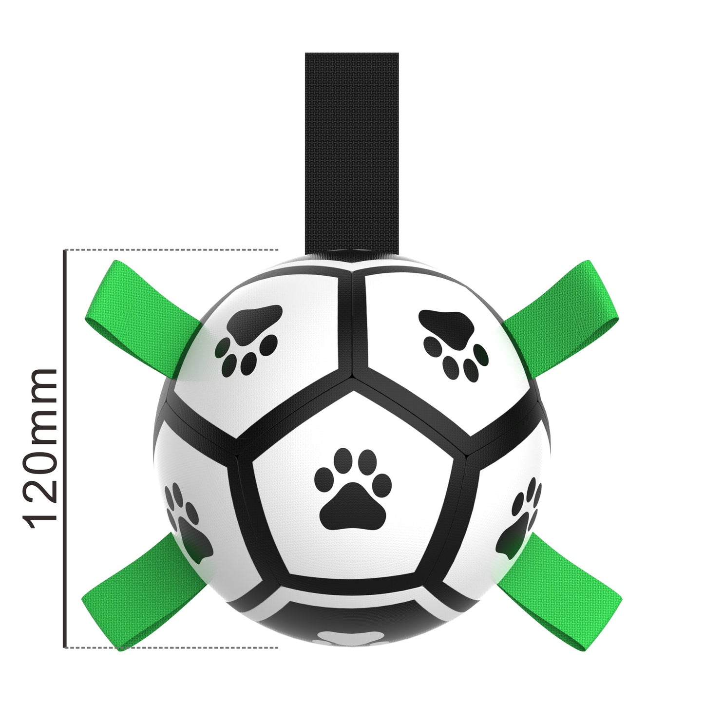 Durable Dog Training Ball - Lightweight PU Toy for Outdoor Play, Exercise & Interactive Fun
