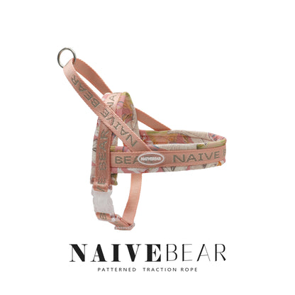 Lightweight No-Pull Dog Harness - Adjustable Saddle with Reflective Design for Small & Medium Dogs