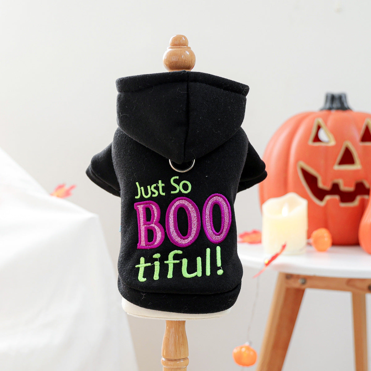 Halloween Pet Sweatshirt ? ?Good Witch? Cozy Pullover for Cats & Dogs