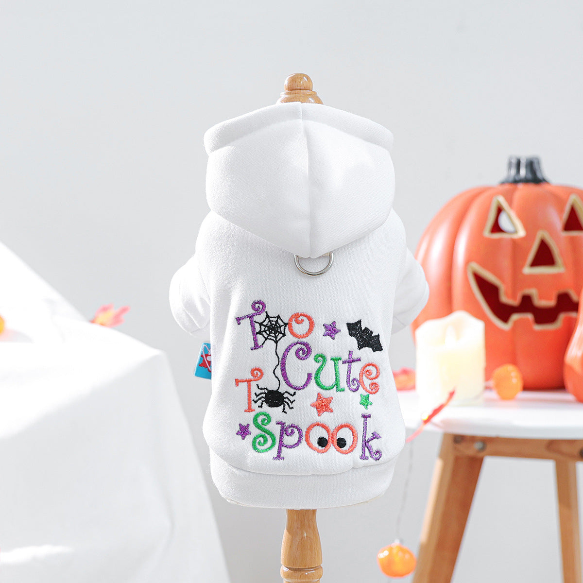 Halloween Pet Sweatshirt ? ?Good Witch? Cozy Pullover for Cats & Dogs