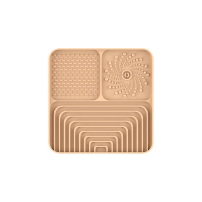 Silicone Pet Lick Mat - Slow Feeder Tray with Suction for Dogs & Cats, Anti-Choking Design