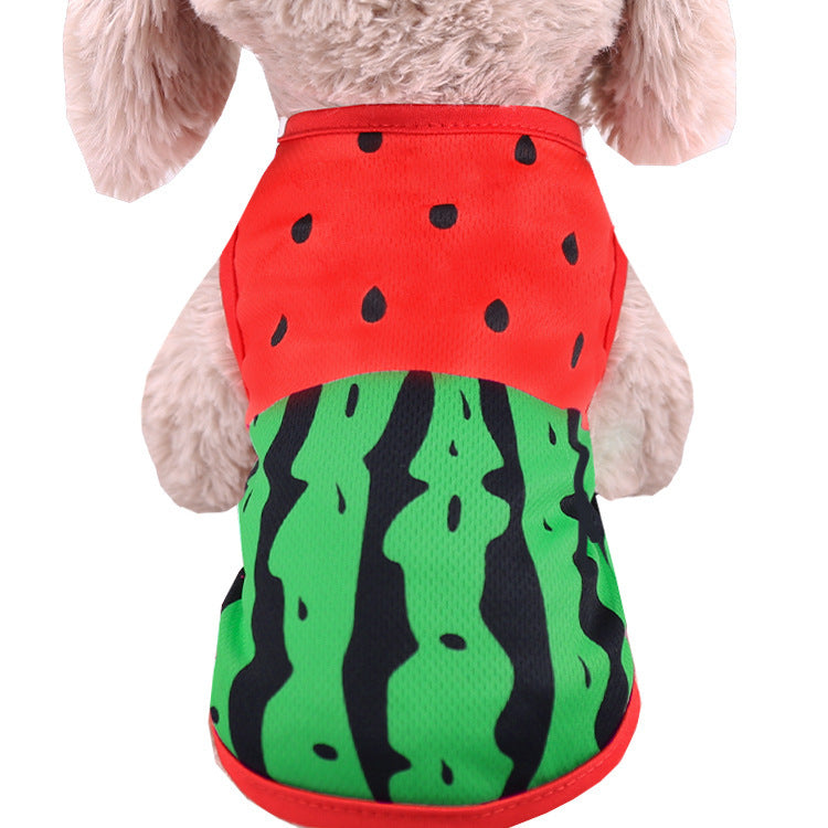Cute Pet Vest Harness Shirt – Summer Clothes for Small Dogs & Cats