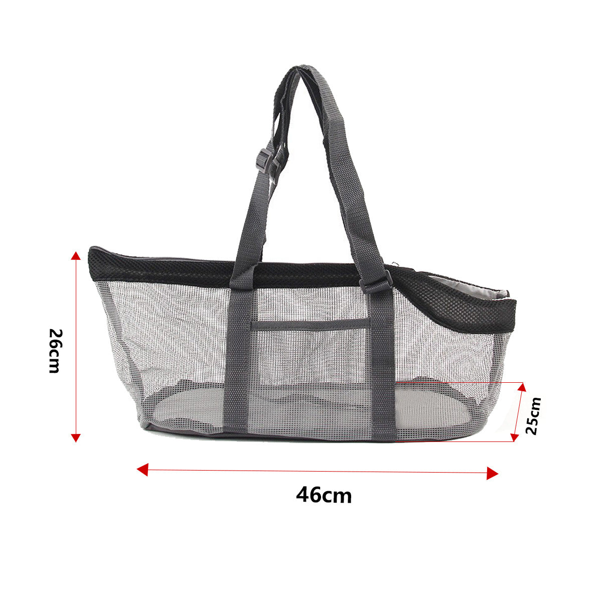 Breathable Mesh Pet Travel Bag for Dogs & Cats ? Portable Shoulder Carrier