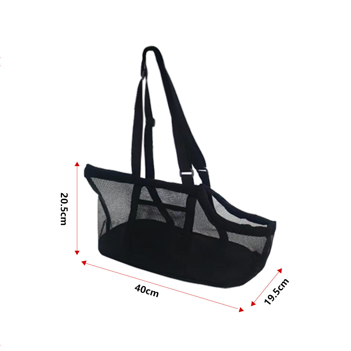 Breathable Mesh Pet Travel Bag for Dogs & Cats ? Portable Shoulder Carrier