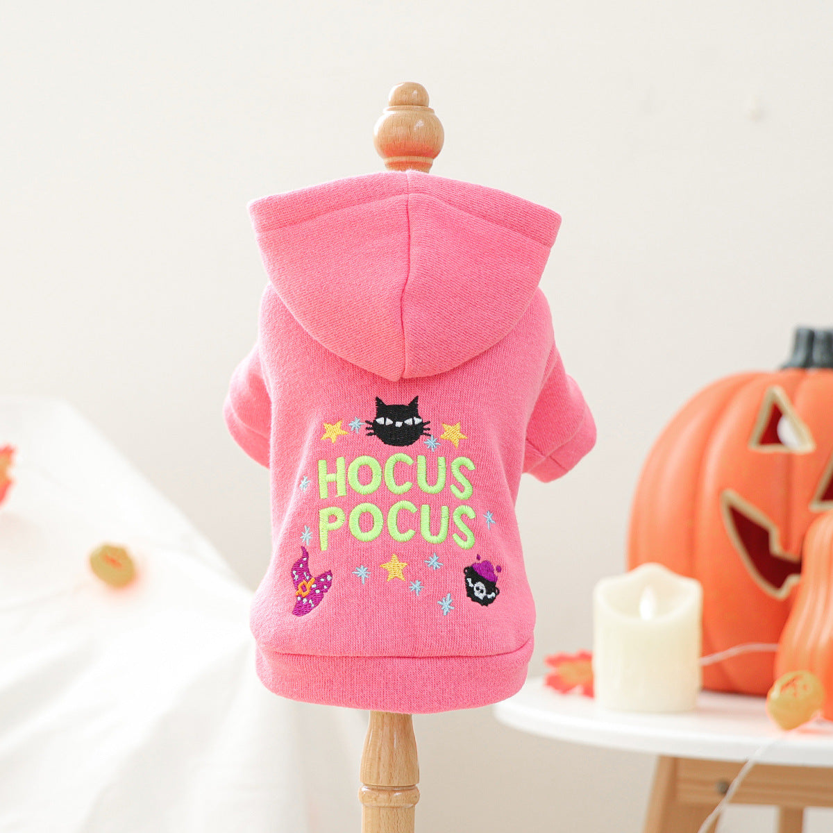 Halloween Pet Sweatshirt ? ?Good Witch? Cozy Pullover for Cats & Dogs