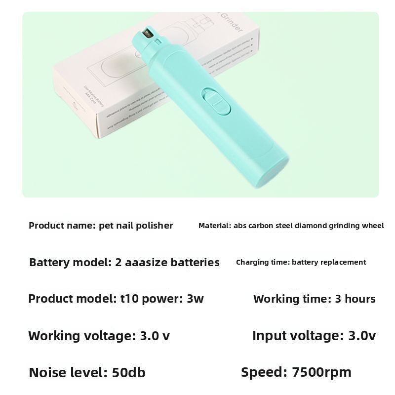 Electric Parrot Nail Grinder ? Quiet Bird Nail Trimmer for Parakeets, Cockatiels & Small Birds | Safe & Rechargeable Grooming Tool