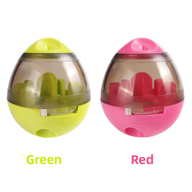 Interactive Pet Tumbler Treat Dispenser Toy ? Food Puzzle Feeder for Dogs & Cats